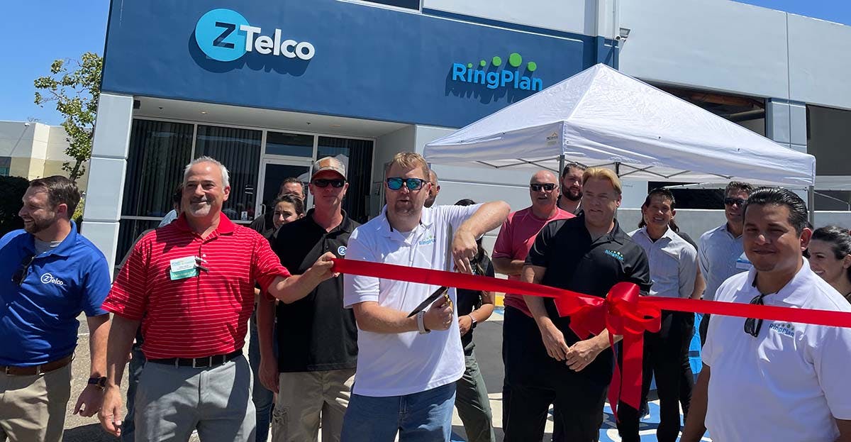 ZTelco Celebrates Ribbon Cutting Event with the Poway Chamber of Commerce