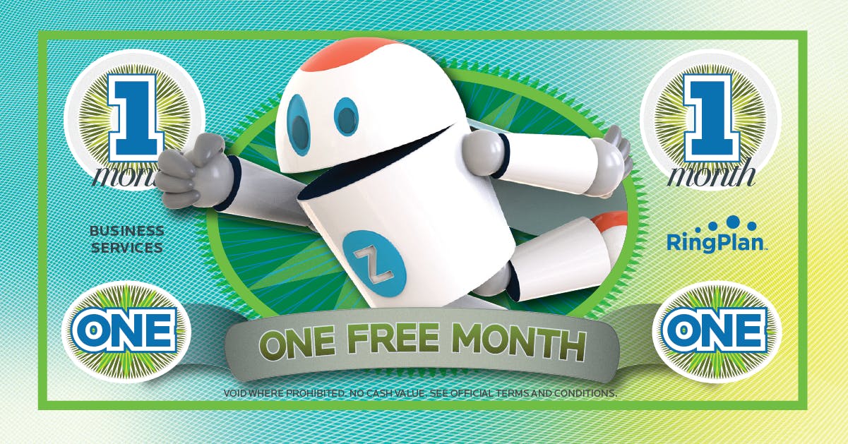 New Promotion – One Free Month for New Customers*