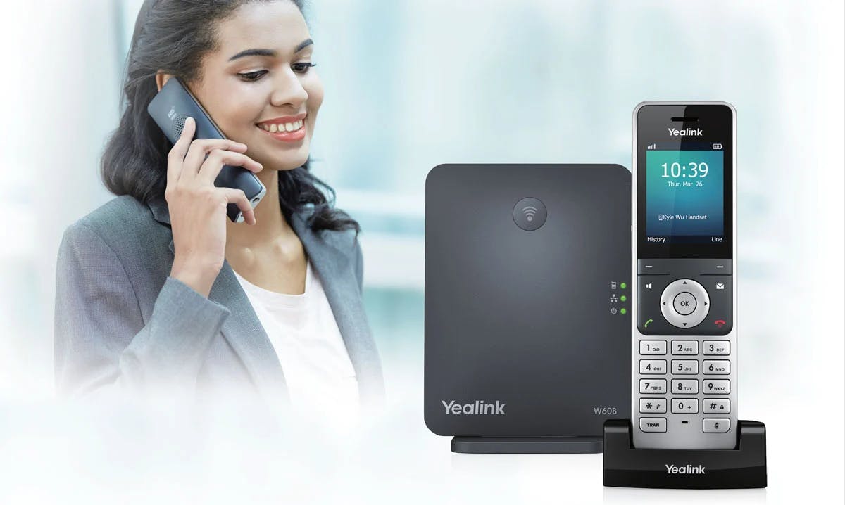 Cordless VoIP Phones for the Office – Yealink W60P
